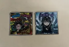 鬼滅の刃マンチョコ 竈門炭治郎&ヘッドロココ(シークレット)・時透無一郎セット