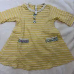 Sunny Landscape ボーダーワンピース 80cmのサムネイル