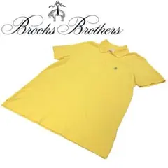 極美品★ブルックスブラザーズ　スリムフィットポロシャツゴールデンフリース刺繍入り