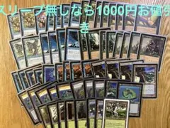 青緑マッドネス　デッキ　60枚セット　スリーブ付き　ミドルスクール　プレモダン