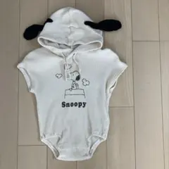 ベビーロンパース　スヌーピーSNOOPY 80 綿100%のサムネイル