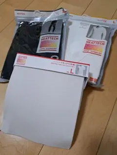 【新品】ユニクロ HEATTECH メンズ 3点セット(半袖・九分袖・タイツ)