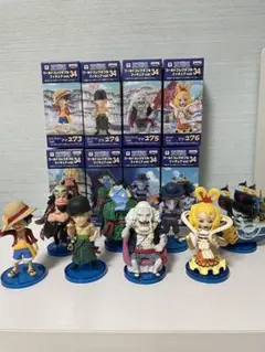 【WCF】-vol.34-ワンピースフィギュア8体セット