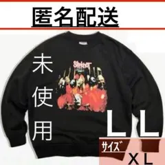 匿名 LL 未使用 スリップノット 濃灰 トレーナー XL　Slipknot