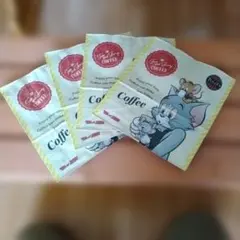 TULLY'S COFFEE トムとジェリー コーヒーパッケージ 4枚セットのサムネイル