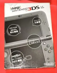 NEW ニンテンドー 3DS LL メタリックブラック　中古