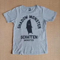 グラニフ SHADOW MONSTER Tシャツ グレー SS