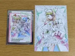キュアズキューン　アクリルカード　ブロマイド　キミとアイドルプリキュア♪