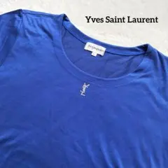 イブサンローラン ラインストーンロゴ Tシャツのサムネイル