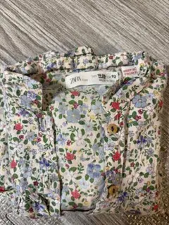 ZARA BABY 花柄 長袖シャツ 92cm
