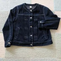 新品未使用　フェリシモ　LaLa Siesta デニムジャケット３Lサイズ