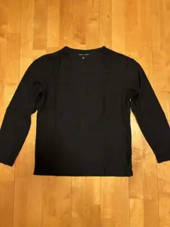 UNIQLO AND LEMAIRE 長袖カットソー ブラック M 長袖Tシャツのサムネイル