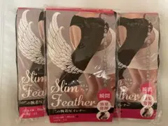 Slim Feather 腕用サポーター L-LL ブラック3つ