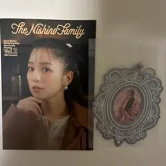 新品未開封　西野カナ　西野家　ファンクラブ特典 会員証キーホルダー　会報