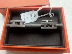 HERMES シェーヌ カフリンクス ブラック シルバー - メルカリ