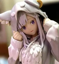 『リゼロ 』✨エミリア✨《パックパーカーver.》フ❣️ 【未使用に近い中古美品】