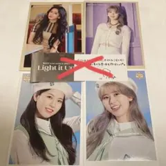 NiziU ラントレ　Light it Up アヤカ　メッセージカード