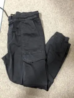 【新品】ZARAブラックカーゴパンツ jogger fit