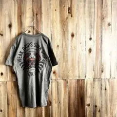 ROKFIT グラフィックTシャツ Lサイズ メンズ 蟹 カニ 水産