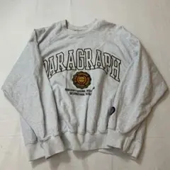 A/W PARAGRAPH パラグラフ スウェット トレーナー