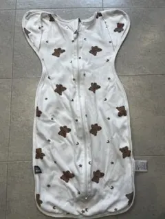 Lサイズ クマと星の柄 スワドルアップ