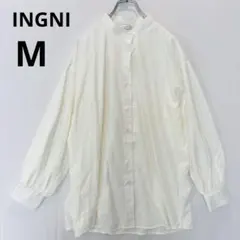 【イング INGNI】長袖シャツ シンプル フォーマル ホワイト Mサイズ