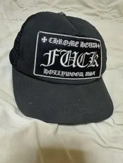 CHROME HEARTS メッシュキャップ fuckキャップ初期アメリカ購入 CHROME HEARTS メッシュキャップ fuckキャップ初期アメリカ購入