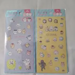新品、ちいかわキラキラシール、キャラクターシール 2枚セット