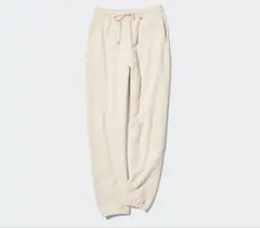 ユニクロ　スウェットパンツ（丈長め71cm）　オフホワイト