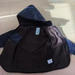 B:MING ネイビー キルティングジャケット 110