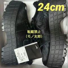 24cm ナイキ ウィメンズ エアジョーダン1 ブルックリン ロー ブラック