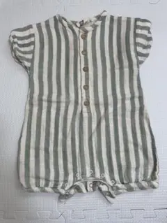 STUDIO BOHEME ストライプロンパース 18M