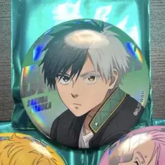 WIND BREAKER ベースヤード 桜　桐生　楡井　ビッグ缶バッジ オーロラ