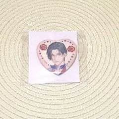 にじさんじ Rose Valentine ランダムハート型缶バッジ 五木左京