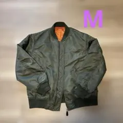 オリーブ MA-1 フライトジャケット