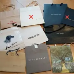 ショップ袋セット 多様なブランド　よりどり3点