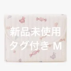 ジェラートピケ 母子手帳ケース M キャンディ クマ柄 ピンク 新品タグ付き