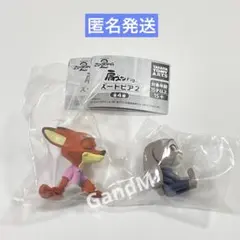 肩ズンFig.　ズートピア２　ニック　ジュディ 2個セット　ガチャ