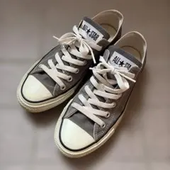 CONVERSE ALL STAR ローカット グレー スニーカー　24.5cmのサムネイル
