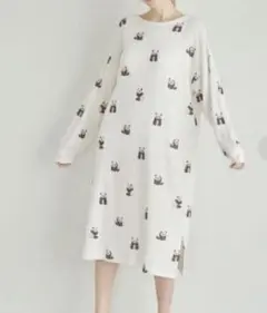 【美品】gelatopiqué パンダ　ルームウェア　ジェラピケ