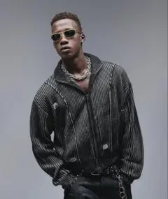 Dameged Plating Drivers Knit ニットセーター　新品