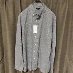 【新品タグ付】アーバンリサーチ ギンガムチェック ボタンダウンシャツ Lサイズ