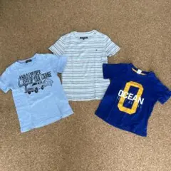 男の子トミーヒルフィガーPETIT BATEAUTシャツ 110cm 3枚セットのサムネイル