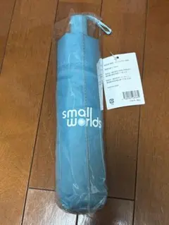 small worlds 水色 折りたたみ傘