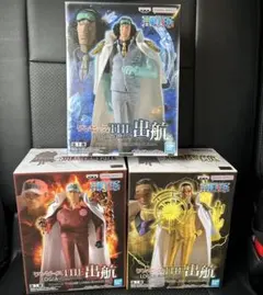 ONEPIECE ワンピース★THE出航 LOGIA★黄猿 赤犬 青雉