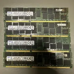 Samsung 16GB PC3L-12800R メモリー 4枚セット PC3L-12800R サーバー用メモリ 16GB 4枚セット - メルカリ