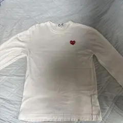PLAY COMME des GARCONS 長袖Tシャツ ホワイト L