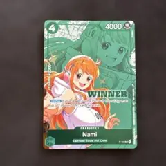ワンピースカードゲーム Nami P-102 WINNER ワンピースカードゲーム Nami P-102 WINNER - メルカリ
