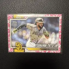 topps FERNANDO TATIS JR. 62/99 桜パラレル - メルカリ