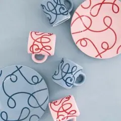 POPPY ピンク マグカップ UNEUNE MUG あさぎーにょ - メルカリ